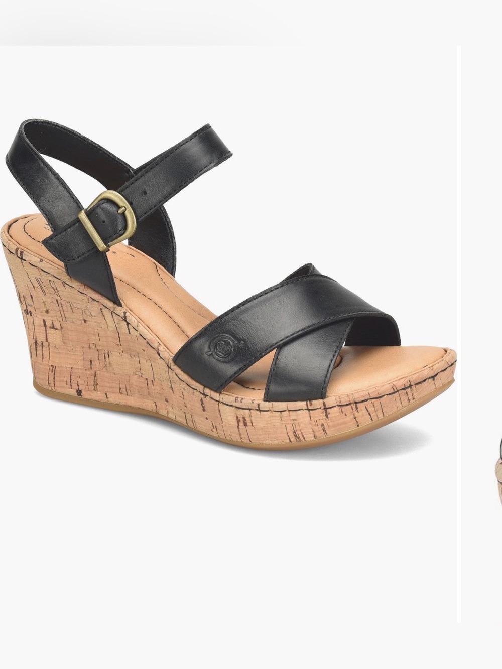 Børn Alaina Platform Wedge Sandal size 8M